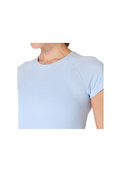 Sweaty Betty Athlete Seamless Workout T-shı 8010 Mavi