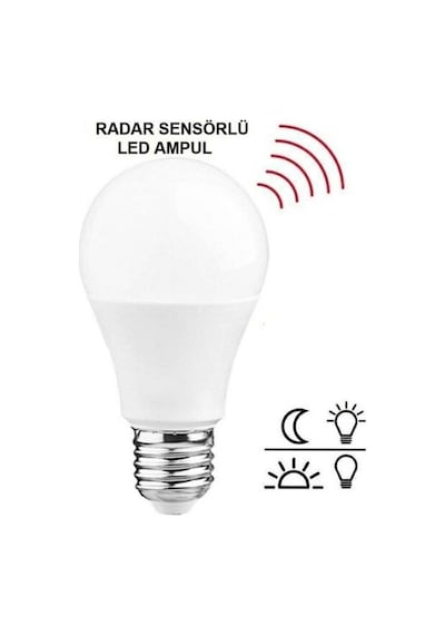 Cata E-27 15w Led Radar Sensörlü Ampul