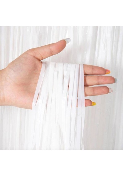 Soft Beyaz Renk Duvar Ve Kapı Perdesi İthal 100x200 Cm Diğer