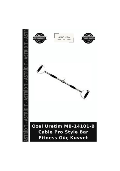Özel Üretim Mb-14101-b Cable Pro Style Bar Fitness Güç Kuvvet