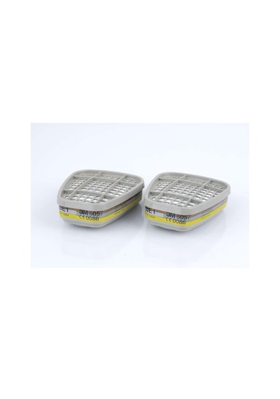 3M 6200 Solunum Koruyucu + 6057 Filtre Set