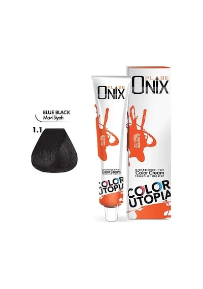 Tüp Saç Boyası 60 Ml Profesyonel Boya - 1/1 Mavi Siyah