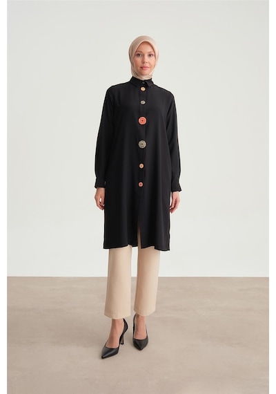 Armine Tunik Ort4208 Siyah-siyah Siyah