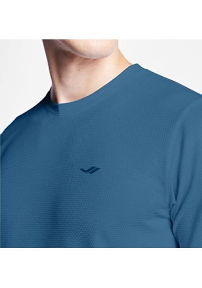 Lescon 25s-1298-25b Erkek Kısa Kol T-shirt - Lescon - İndigo-m Indigo