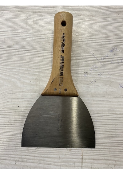 Polisan Macun Spatula 14 Cm Ahşap Sap N11.797