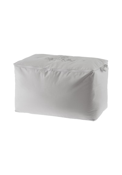 Çiçek Desen Baskılı Hurç - Gri - 64x41x35 Cm 8684427121535 Gri