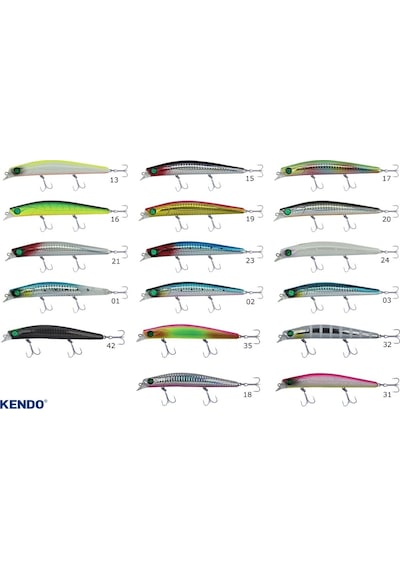 Kendo Haryu 12.5 Cm 14.8G Floatıng Suni Yem (489823103)