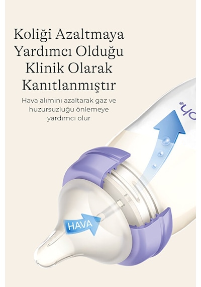 Lansinoh® 160 ML Biberon ve NaturalWave® Biberon Emziği (1 Ay+)