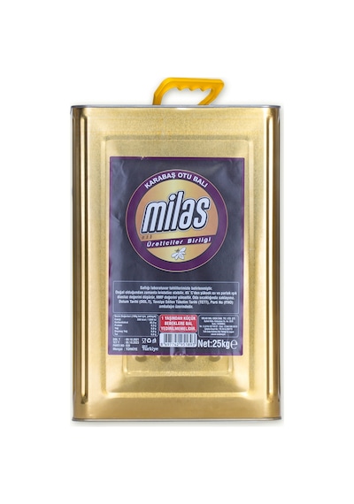 Milas Üreticiler Birliği Karabaş Otu Balı 25 KG