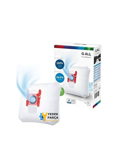 Bosch Uyumlu Bgl8sıl59 Süpürge Type G All Toz Torbası 16 Adet Kutulu