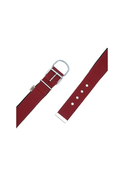 Doggie Konfor Dokuma Köpek Boyun Tasması Small Kırmızı 5x50-60 Cm Çok Renkli