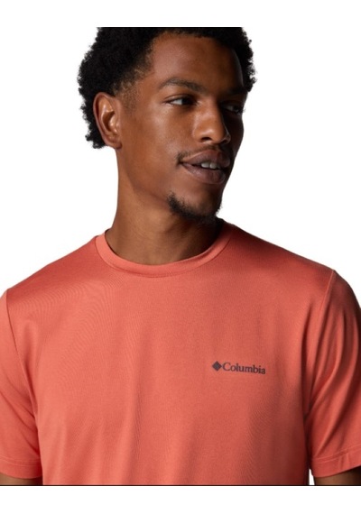 Columbia Ao0801-849 Tech Trail Tshirt Kahverengi