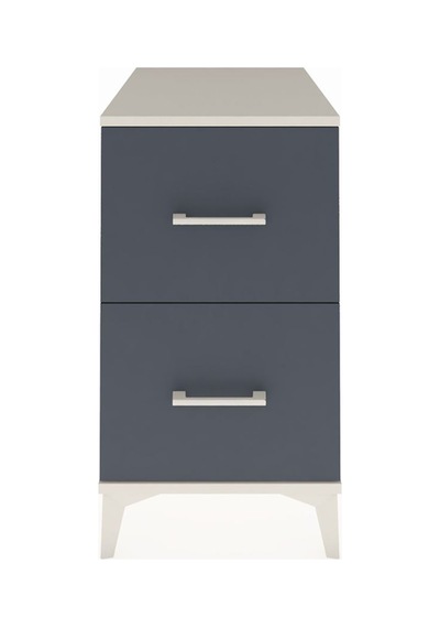 Kronos Komodin 2 Çekmeceli 44x59x80 Aytaşı-antrasit Aytaşı