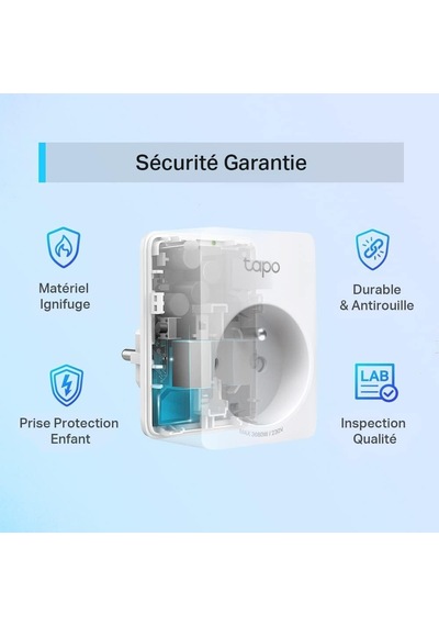 P100 4-pack, Akıllı Mini Wi-fi Soketi, Amazon Alexa Ve Google Home İle Çalışır, Uzaktan Kontrol, Cihaz Paylaşım