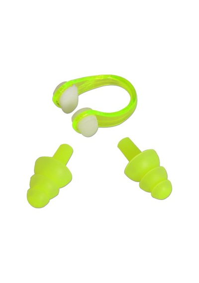 Özel Seri Ep-100 Yellow Sarı Kulak Burun Tıkaç Set Aktivite Tatil Ekipman