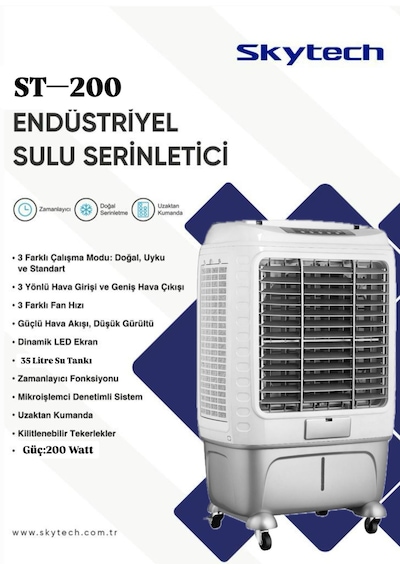 Skytech St-200 Sulu Klima Hava Soğutucu