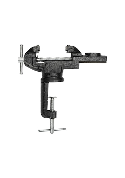 Steiner 60 Mm Dönerli Örslü Mini Masa Ve Tezgah Mengenesi Siyah