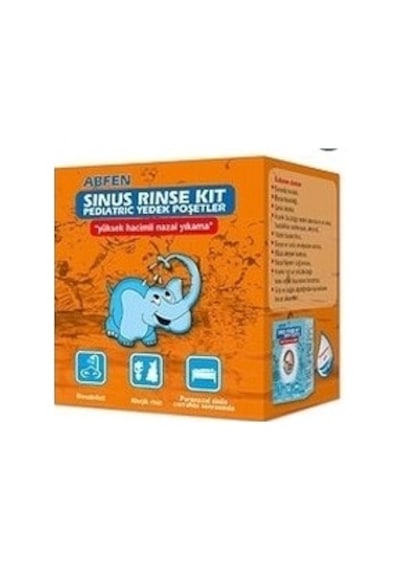Abfen Sinus Rinse Pediatric Kit Yedek Poşetler 50 Adet