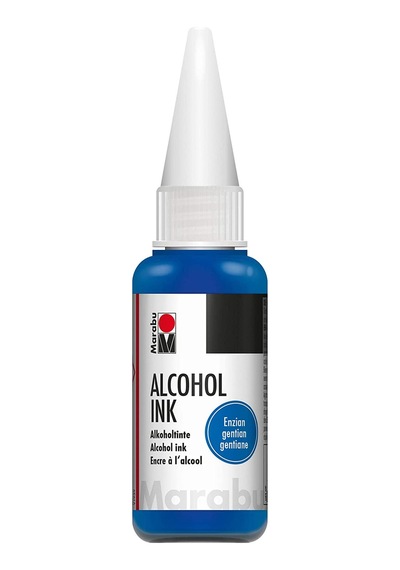 Marabu Alcohol Ink Alkol Bazlı Mürekkep 20 Ml. Gentian
