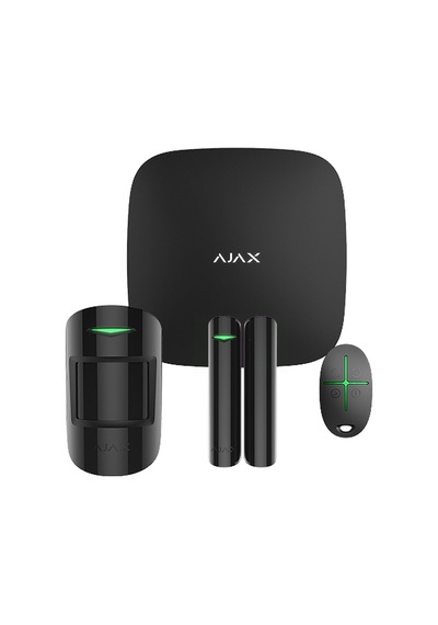 Ajax 20287 Starterkit Kablosuz Alarm Başlangıç Seti Siyah