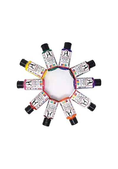 Südor Mona Lisa Akrilik Boya Seti 10 X 40ml Fırça Hediyeli 0,15 L