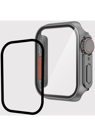 Apple  Uyumlu  Watch 38mm - Watch Ultra 49mm Kasa Dönüştürücü Ve Ekran Koruyucu Zore Watch Gard 26