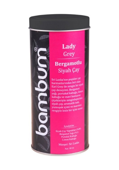 Bambum Lady Grey Bergamotlu Siyah Çay 50 G
