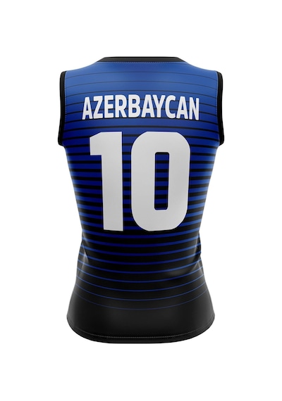 Acr Giyim Voleybol Forması Azerbaycan Model - Kişiye Özel İsim Ve Numara Yazılabilir, Dijital Baskı Tasarım Tek Üst
