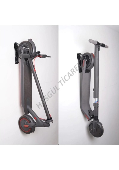 Hsgl Elektrikli Scooter Katlanabilir Yol Dağ Bisiklet Duvar Askı
