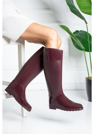 Wolk Shoes Kadın Yağmur Çizmesi Su Almaz Bordo Renk Bordo - 300256697 Bordo