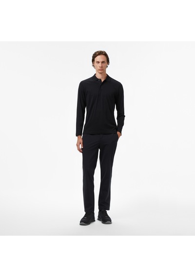 Nautica Erkek Siyah Classic Fit Polo Yaka T-shirt Düz K57019t Siyah