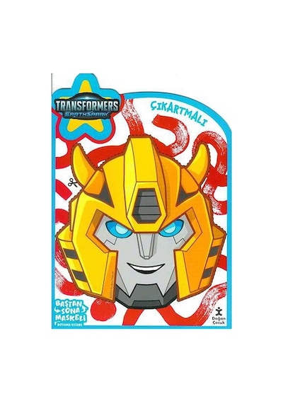 Transformers Baştan Sona Maskeli Boyama Doğan Çocuk