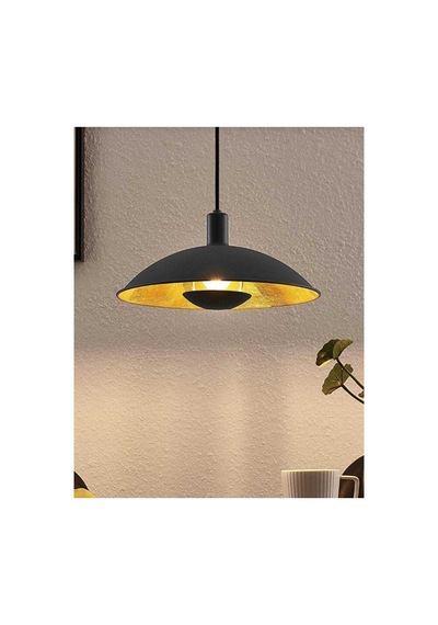 Mylights Retro Rustik Siyah Metal Tavan Avize Duvar Aplik Modern Altın