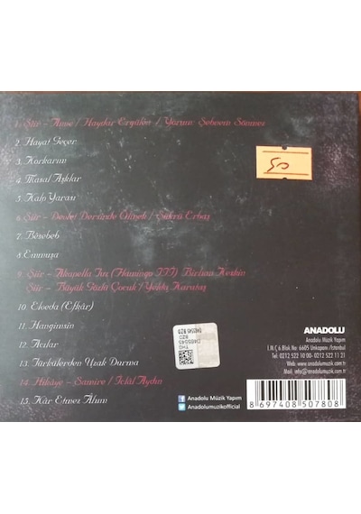 Plak Değildir Cd Dir Cd Yasemin Göksu Ah Cd