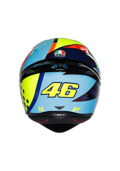 Agv K1 S E2206 Rossı Wınter Test 2020 Configuration T0043 Motosiklet Kaskı Siyah Sarı Mavi Agv K1 S E2206 Rossı Wınter Test 2020 Configuration T0043 Motosiklet Kaskı Siyah Sarı Mavi