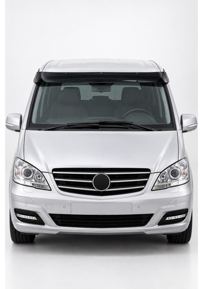 Mercedes-benz Viano 2011-2014 Uyumlu Ön Cam Dış Güneşlik Sunvisor Abs Siyah