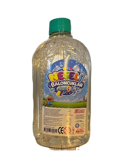 Pilli Otomatik Baloncuk Köpük Tabancası Bubble Gun 500 Ml Köpük Likiti Hediyeli