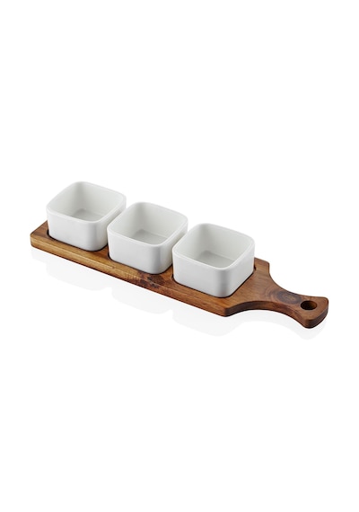 Woody Porselen Servis 33x10 Cm