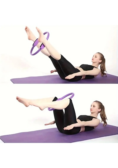 Dura-strong 38 Cm Pilates Egzersiz Çemberi Deluxe Tutamaçlı Gö...