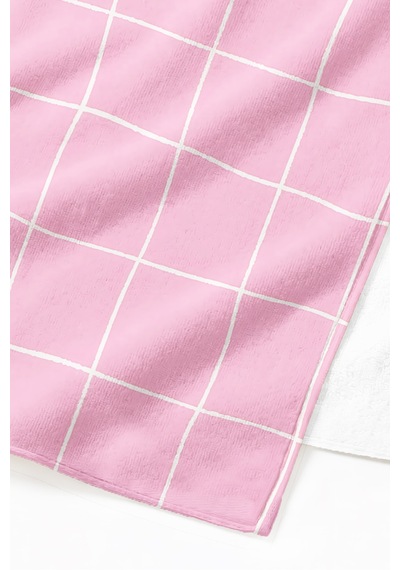 Pembe Ekose Modern Plaj Havlusu-minimalist Beyaz Çizgili Havuz Deniz Hızlı Kuruyan Mikrofiber Havlu Yağmur Leylak Pembe Ekose Modern Plaj Havlusu-minimalist Beyaz Çizgili Havuz Deniz Hızlı Kuruyan Mikrofiber Havlu Yağmur Leylak