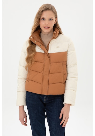 U.s. Polo Assn. Kadın Mont 50312081-vr233 Bisküvi