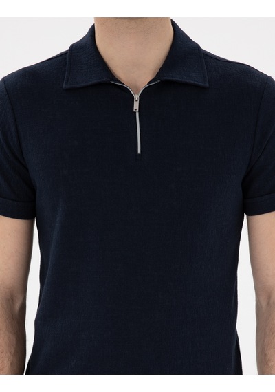 Pierre Cardin Erkek Lacivert Tişört 50302586-vr033 Lacivert