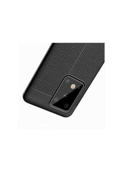 Samsung Uyumlu Galaxy S20 Ultra Kılıf Deri Tarzı Niss Silikon Case