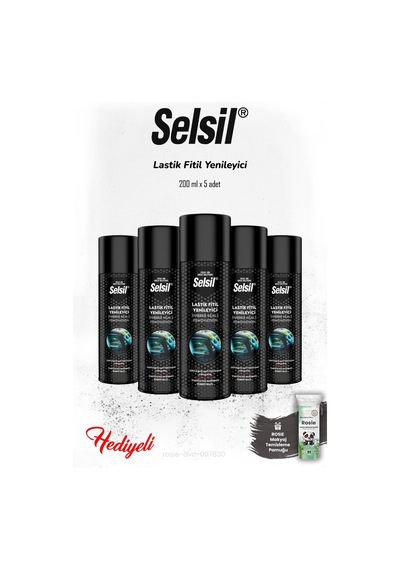 5'li Selsil Lastik Fitil Yenileyici 200 Ml Ve Rosıe