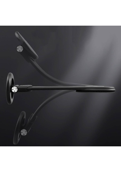 Magsafe Şarj Özellikli Araç Telefon Tutucu Oynar Gövdeli Go Des Gd-hd968 Çok Açılı Magnetik Siyah