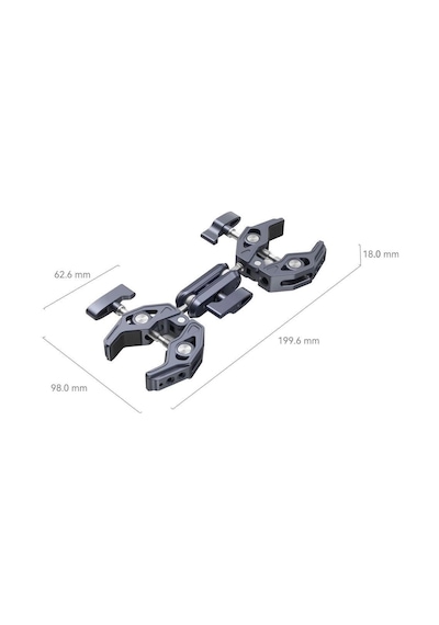 Smallrig 4103b Çift Şekilli Kelepçeli Süper Kelepçe