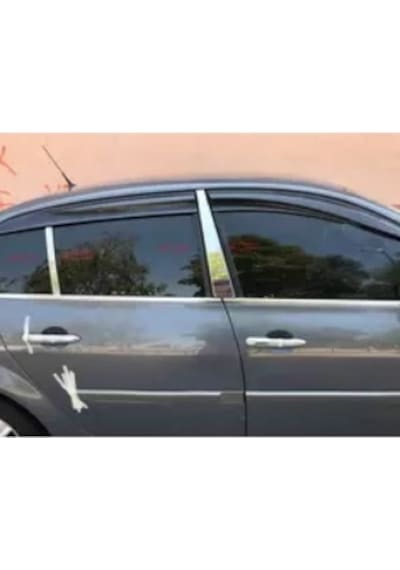 Renault Megane 2 Krom Kapı Direği 4 Parça 2003-2008 Paslanmaz