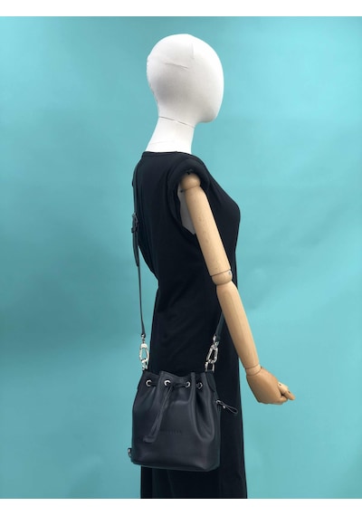 Longchamp Shoulder Bags Kadın Çapraz Çanta 10061 021 Siyah