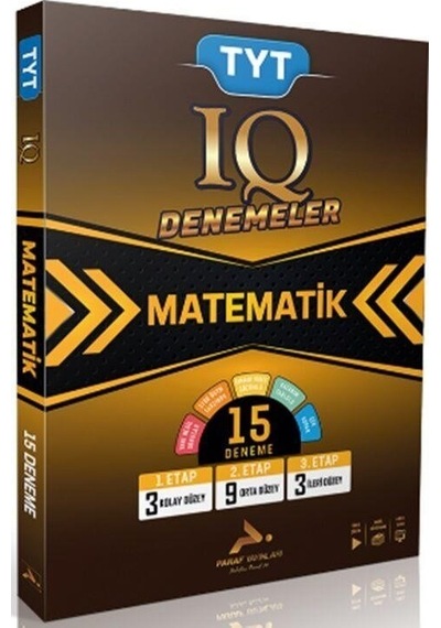 Tyt Iq Matematik Video Çözümlü 15 Branş Deneme Paraf Yayınları