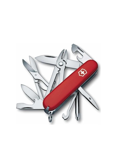 Victorinox Kamp Çakı 1.4723 Tinker Deluxe 17 Fonksiyon İsviçre Kamp Çakısı Kırmızı